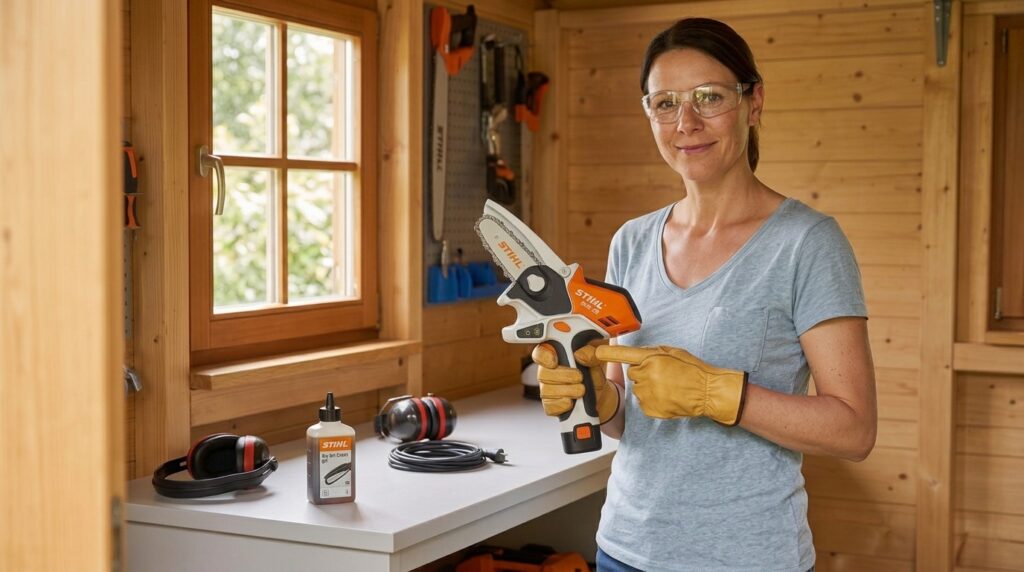 Best Mini Chainsaw for a Woman