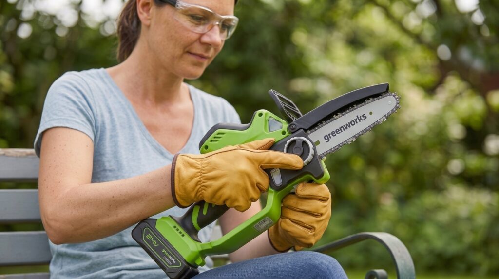 Best Mini Chainsaw for a Woman