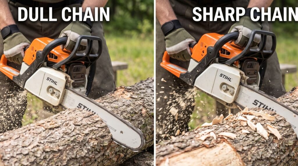 How to Safely Cut Firewood With a Chainsaw