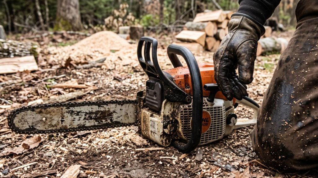 can i use motor oil for chainsaw