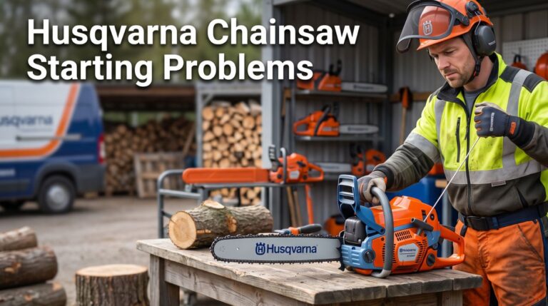 Husqvarna Chainsaw Starting Problems