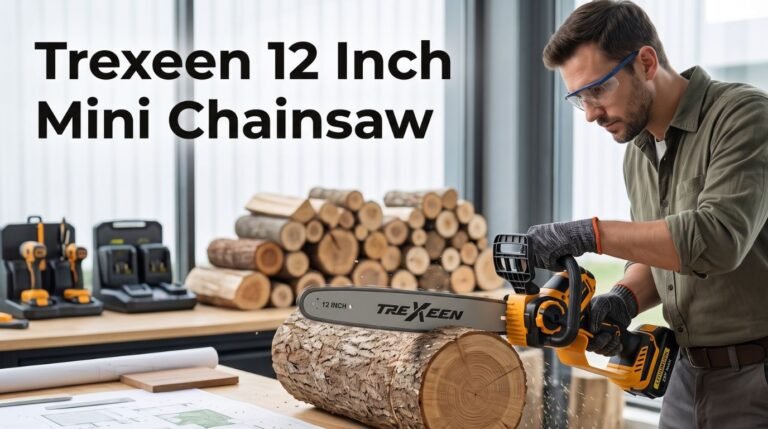 Trexeen 12 Inch Mini Chainsaw