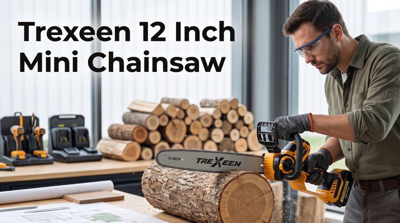 Trexeen 12 Inch Mini Chainsaw
