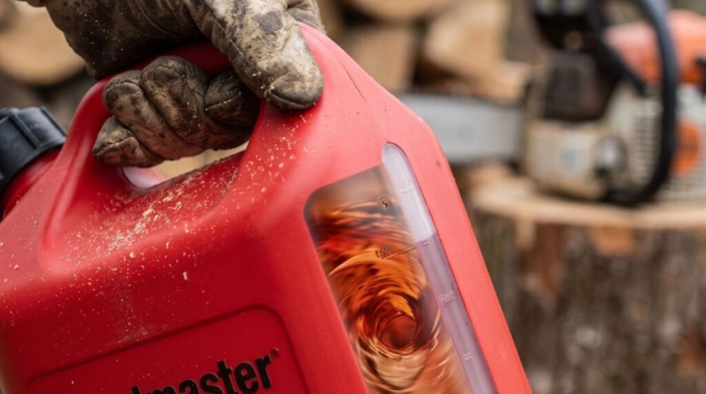 how to mix petrol with 2 stroke oil for chainsaw