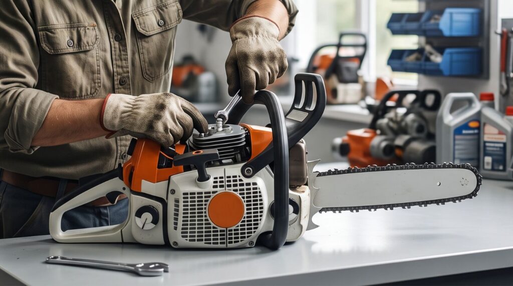 How to Fix a Flooded Chainsaw Engine