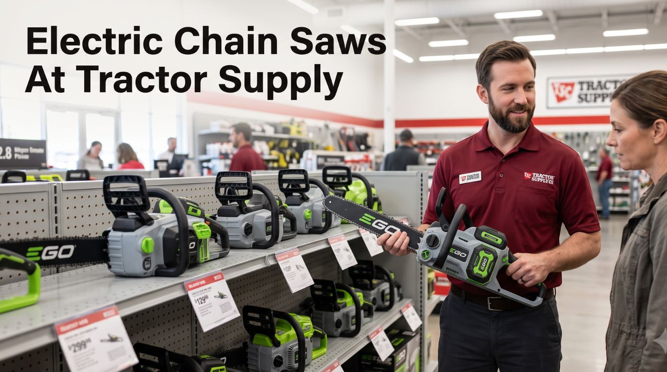 Electric Chain Saws at Tractor Supply