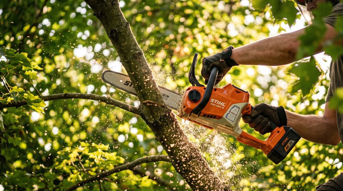 what size chainsaw do i need to cut trees