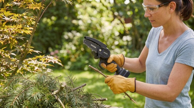 Best Mini Chainsaw for a Woman