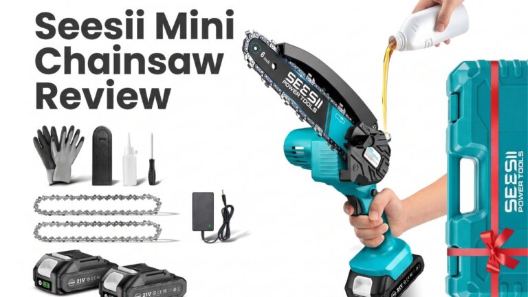 Seesii Mini Chainsaw Review