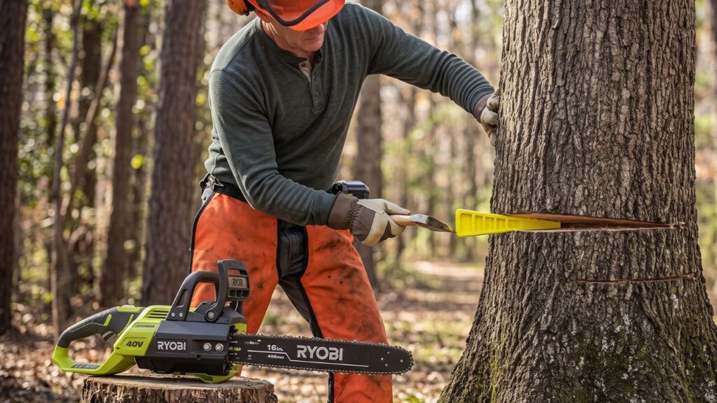 ow to Drop a Tree With a Chainsaw