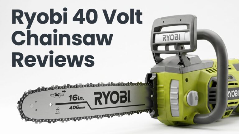 ryobi 40 volt chainsaw reviews