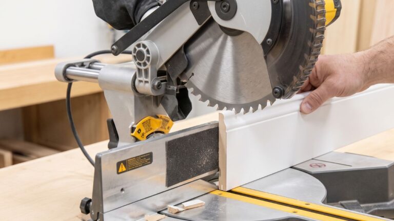 How to Cut 45-Degree Angles with a Miter Saw