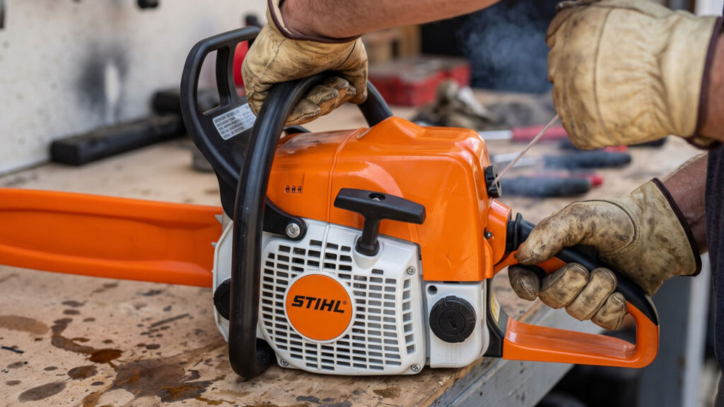 Brand New Chainsaw Won't Start