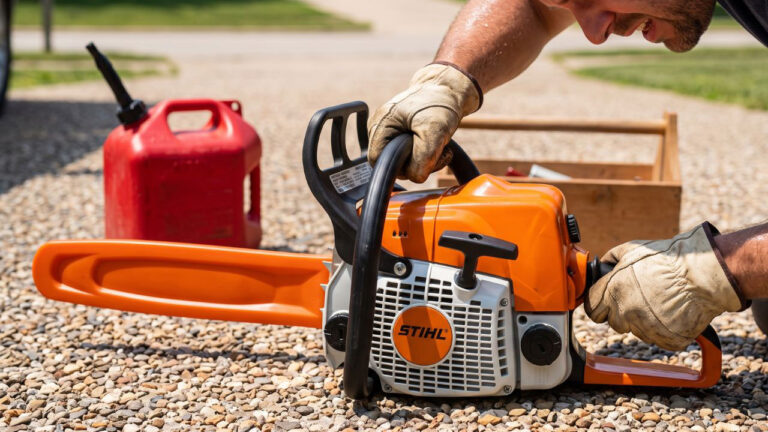 Brand New Chainsaw Won't Start