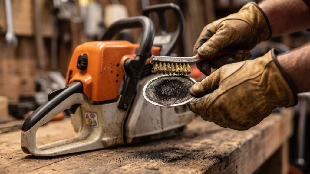 Chainsaw Dies When I Give It Gas