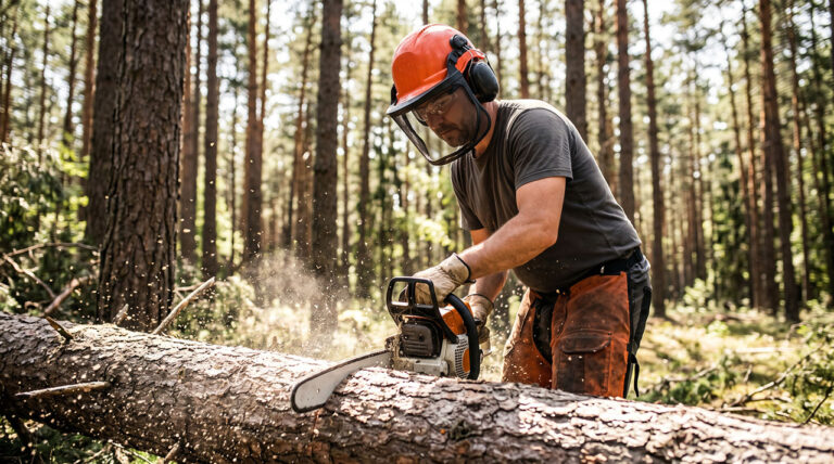 Chainsaw Helmet Face Shield