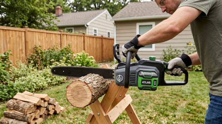 Electric Chainsaws at Harbor Freight