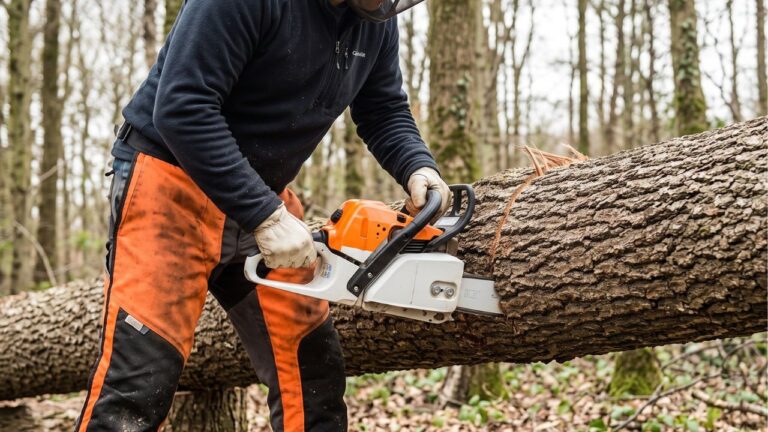 How to Get a Chainsaw Unstuck