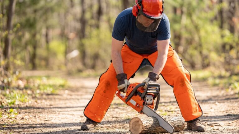 How to Use a Chainsaw for the First Time