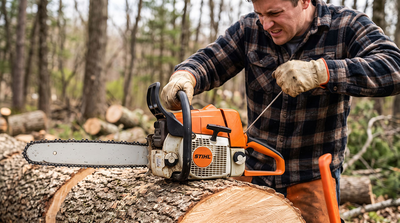 Problems Starting A Stihl Chainsaw