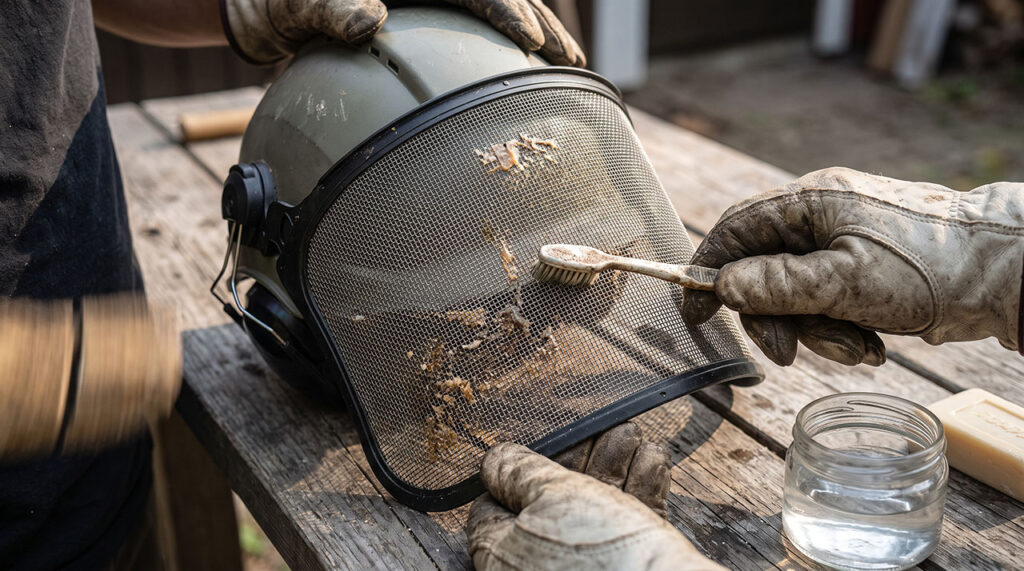 Safety Helmet for Chainsaw