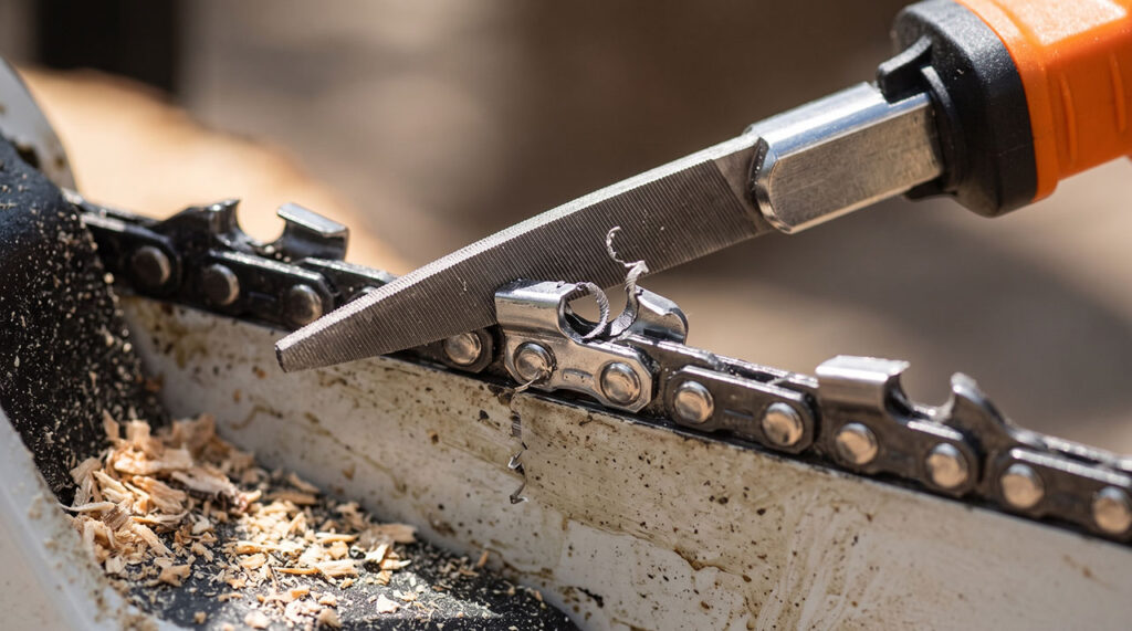 Stihl 2 in 1 Chainsaw Sharpener Sizes