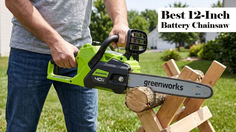 Best 12-Inch Battery Chainsaw