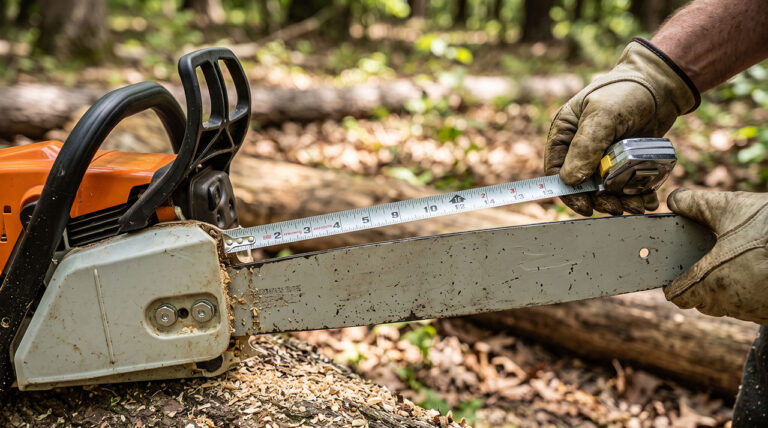 How Do You Measure Chainsaw Bar