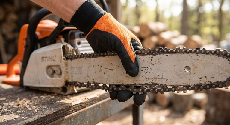 How Tight Should a Chain Be on a Chainsaw