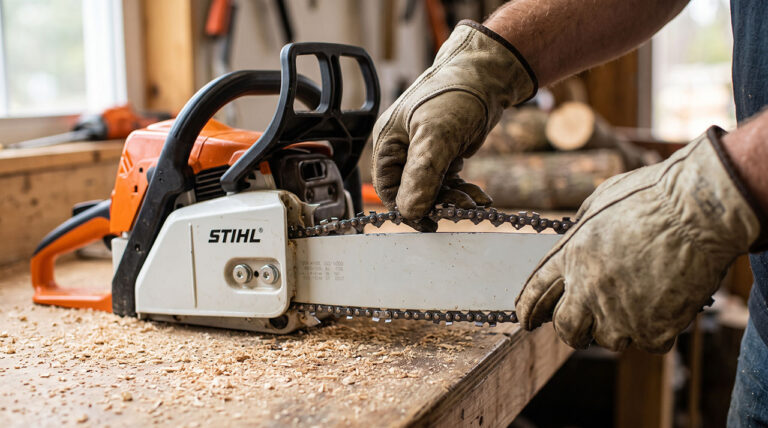 How Tight Should a Chainsaw Chain Be