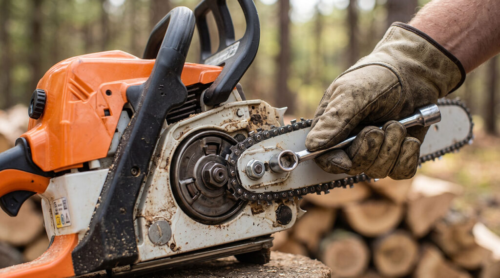 How Tight Should a Chainsaw Chain Be