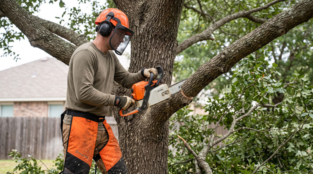 How to Cut Tree Limbs with a Chainsaw