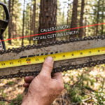 How to Measure a Chainsaw Chain Length