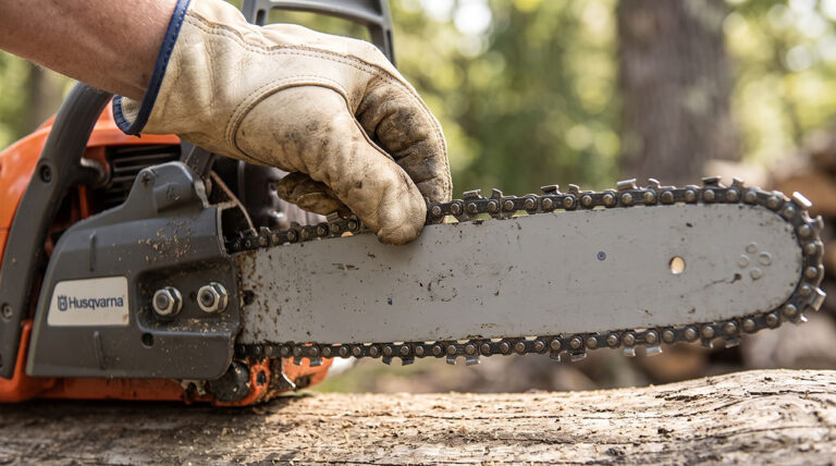 Husqvarna Chainsaw Chain Adjustment