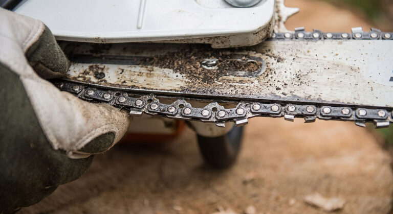 Stihl Chainsaw Chain Adjustment